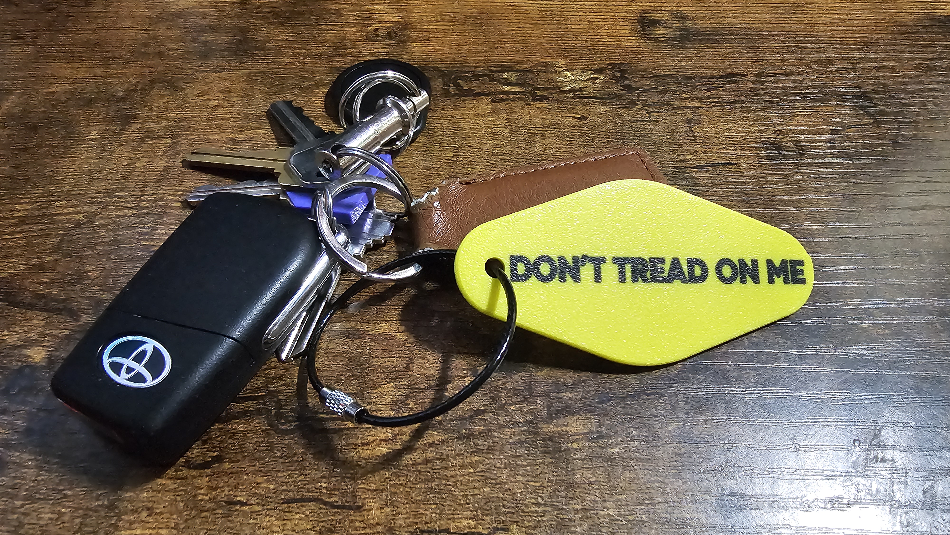 Custom Keychain - Personalized 3D printed keychain